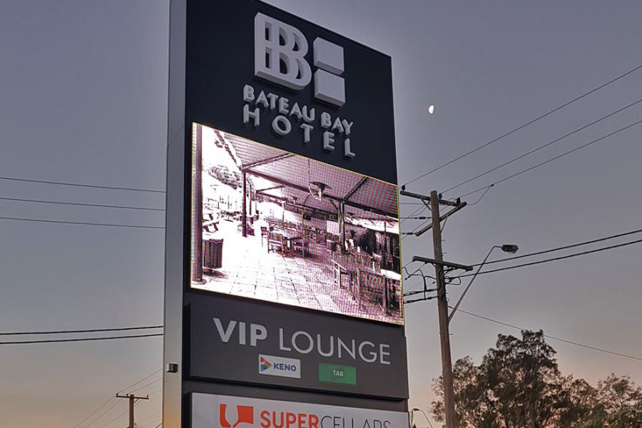 pub led outdoor signage